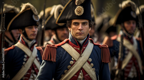 French revolutionary war soldiers. 