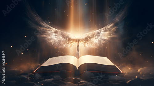 Prophecies Unfold: The Enigmatic Book of Revelation and the Angel's Birth, AI Generative