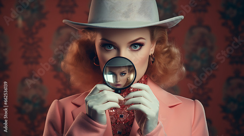 Model Detective with Magnifying Glass