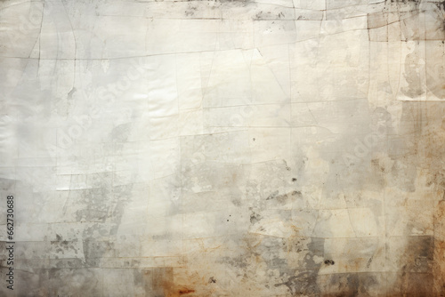 grunge abstract old paper background stock, layered translucency, white and silver
