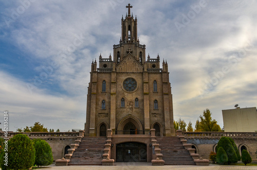 The Sacred Heart of Jesus Cathedral in Tashkent, Uzbekistan