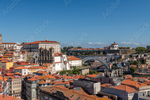 panorama starego miasta w Porto