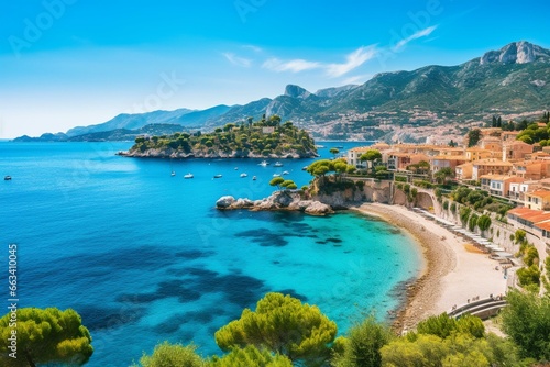 Travel along the stunning Mediterranean coast from Nice to Marseille. Generative AI