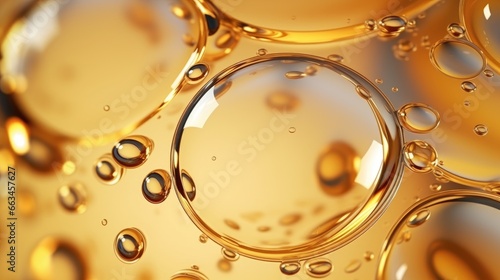 Oil bubbles and background