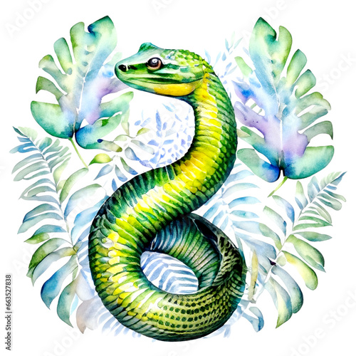 Wąż ilustracja