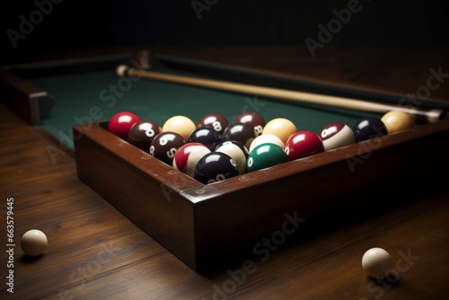 Game of billiards with a cubic ball 4. Generative AI