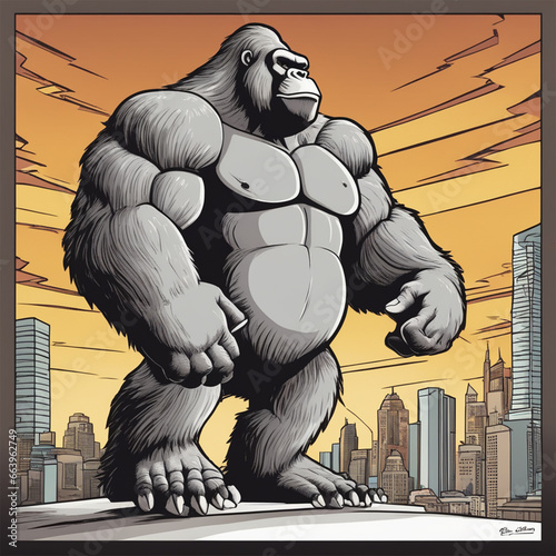 king kong in the city