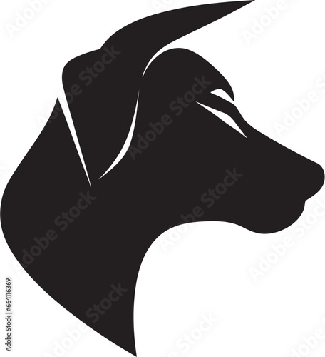 Dog as a Pharaoh Vector Design Vector Dog Illustration
