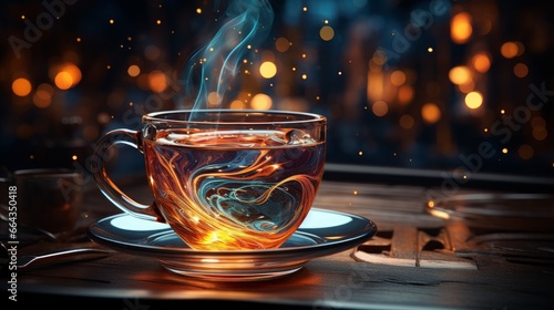cup of hot tea