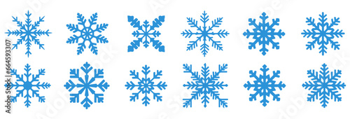 Snow Illustration Symbol Graphic and Winter Snowflakes Icons: A Snowflake Vector and Christmas Silhouette Icon - isolated on transparent background, png
