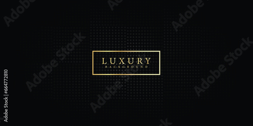 Black dot abstract luxury w background with dark dots pattern small squares gray color banner or poster design vector Illustration.