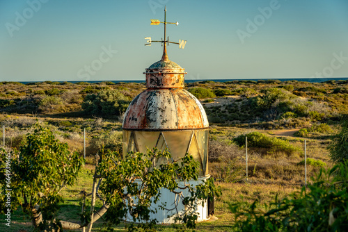 Carnarvon, WA, Australia - Remains of the old lighthouse