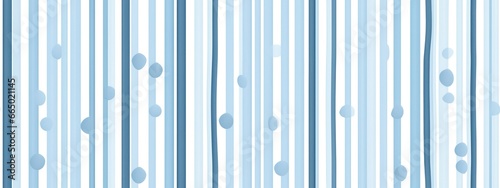 Seamless playful light pastel blue pin stripe fabric pattern. Cute abstract geometric wonky vertical lines background texture. Boy's birthday, baby shower or nursery wallpaper design