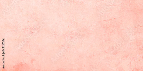 Pink background. Abstract grungy Decorative Pink wall background Vector with old distressed vintage grunge texture. Abstract neutral light pink concrete background. Vector illustration. 