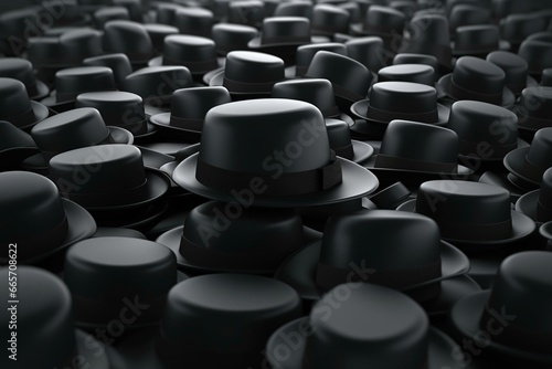 3D rendering of unethical website optimization tactics using black hat SEO. Generative AI