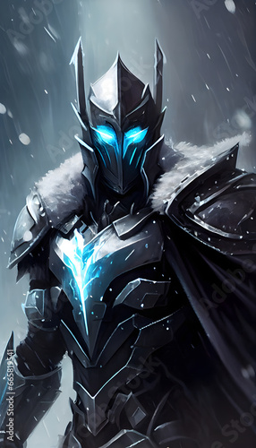 Epic Ice Storm Warrior