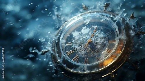 A clock's hands frozen in a captivating moment.cool wallpaper 