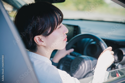 自動車 運転 ドライブ 女性 driver woman business car