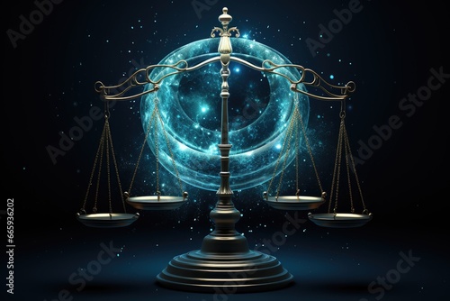 Zodiac Libra Symbol Libra is Space attribute of justice, balance and equilibrium