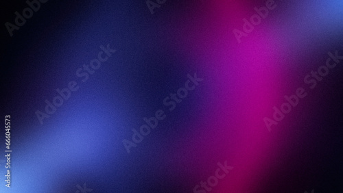 Dark blue pink lilac neon pink red coral abstract background for design. Blurred color gradient, ombre. Defocused, rare, multicolored, mix, iridescent, bright, cheerful. Coarse, grainy. Template
