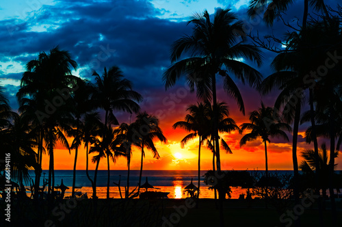 Mauritius sundown