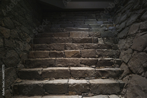 熊本城 小天守地階の石階段
