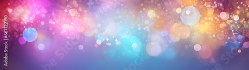 A blurry image of a colorful gardient bukeh, texture background design