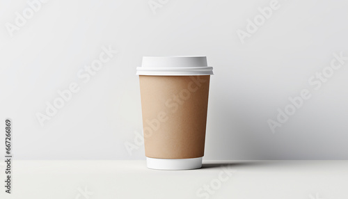 Coffee cup mockup background