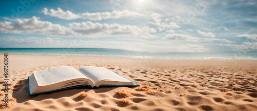 Livro na Areia da Praia: Reescrevendo Histórias