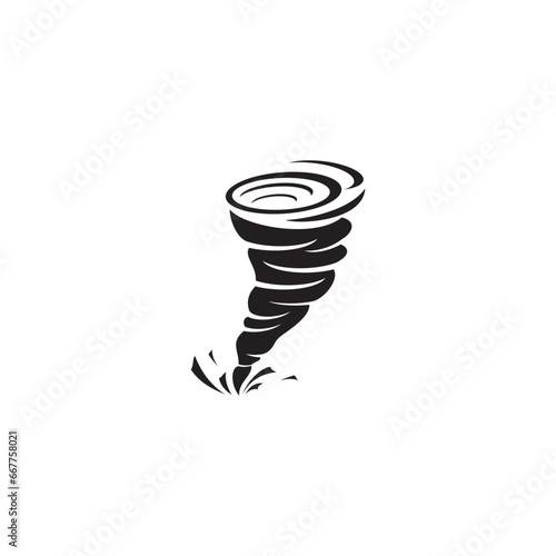 tornado icon symbol sign vector