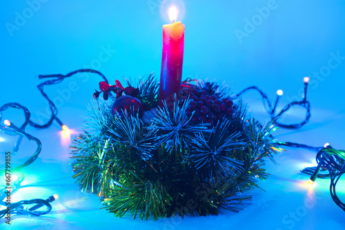 świeca, lekki, dekoracja, Boże Narodzenie, grudzień, Boże Narodzenie, uroczysty, sezonowy, dekoracyjny, dekoracje, zimowy, lekki, pora roku, ogień, płomień, ciemny, uroczystość, wakacje,