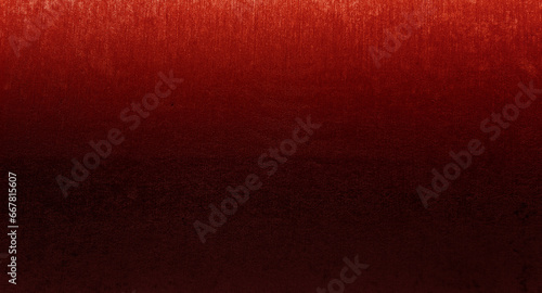 gradient background of dark black and coral red fabric wallpaper looks like metal use as background. texture for luxury, rich mood and tone. modern red backdrop concept for deluxe design.
