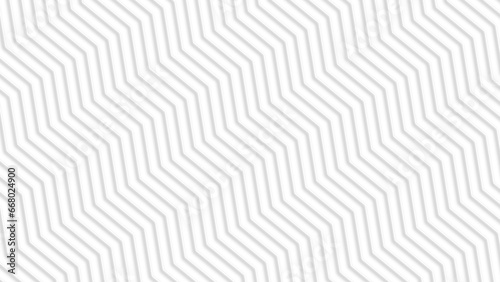 Abstract zig zag line pattern, texture white background.