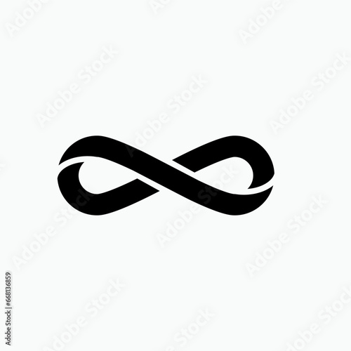 Infinity Icon. Eternity Sign. Forever, Endless Symbol - Vector. 