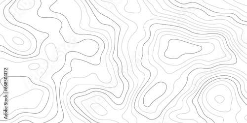 Abstract topographic contours map background. Topography lines and circles background. Topographic map Patterns, Topographic map and place for texture. Vector illustration.