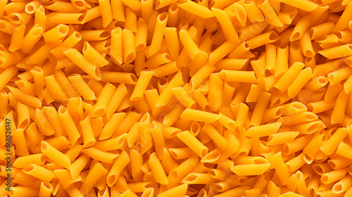 Fusilli or penne Pasta Italy, ready to eat without any sauce or topping. Seamless repeating texture. 