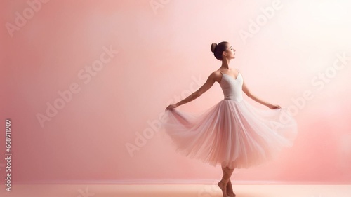 dancer in pink