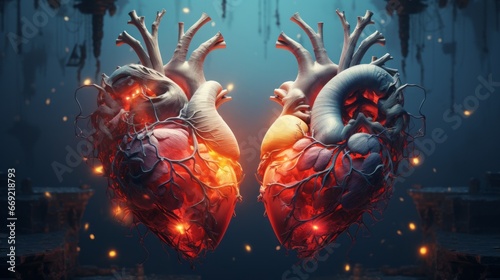 a couple heart hybrid 