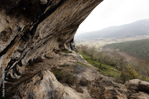 Natural Wonder of Slovenia the Ears of Istra - Geological Karst Formation 