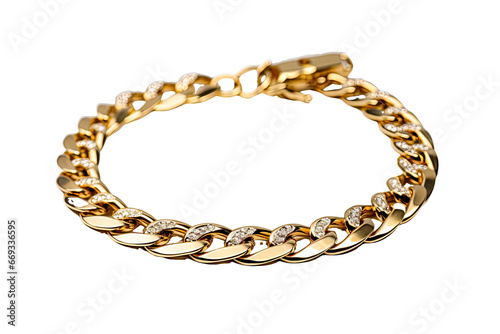 Gold Chain Necklace Studio Shot
