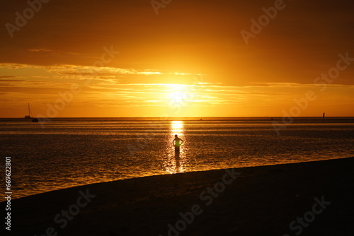 sunset la Reunion
