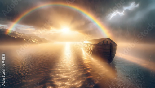 "Dawn of Promise: Noah's Renewed World