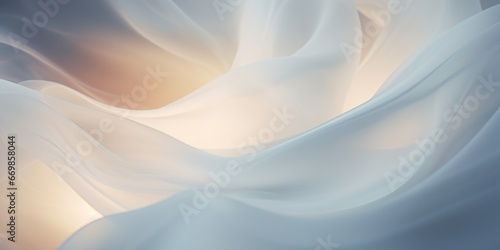 A close-up view of a white fabric. Perfect for background or texture purposes.