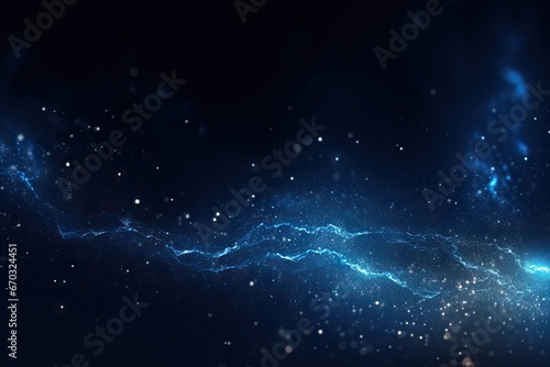 background abstract particle glow blue dark explosion light technology effect glistering illustration graphic futuristic energy electricity digital three-dimensional flare dust black design
