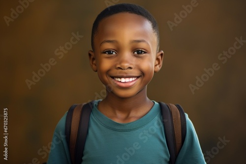 boy school african Smiling student children black happy education study elementary primary young american smile learning academic looking cute standing cheerful pupil casual attire