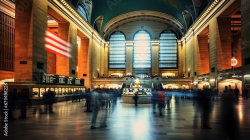 Time stands still and rushes simultaneously within the grandeur of Grand Central