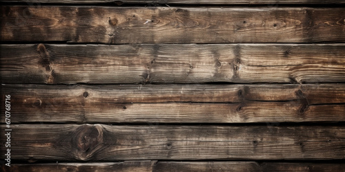 Old wood planks texture background, dark vintage wall in barn. Rough weathered wooden boards. Theme of rustic design, nature, wallpaper, woodgrain, dry