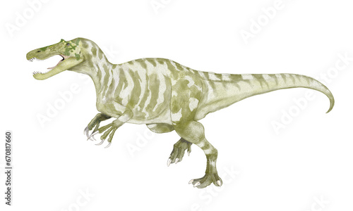 ケラトスコプス 2012年に新たに新属新種として認められたスピノサウルス科バリオニクス亜科の肉食恐竜