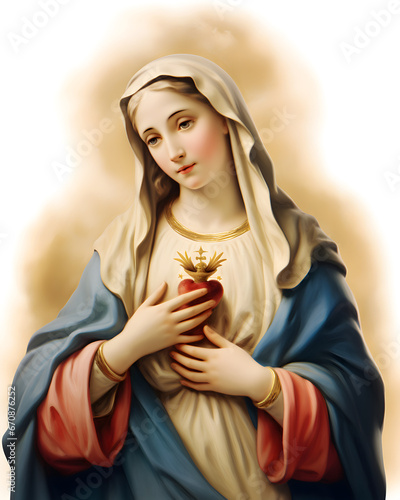 Immaculate heart of virgin Mary, mother of god