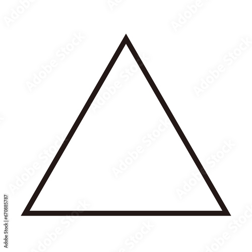 simple triangle 正三角形